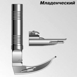 Набор ларингоскопов Медикон Macintosh / Miller традиционный 00 / 0